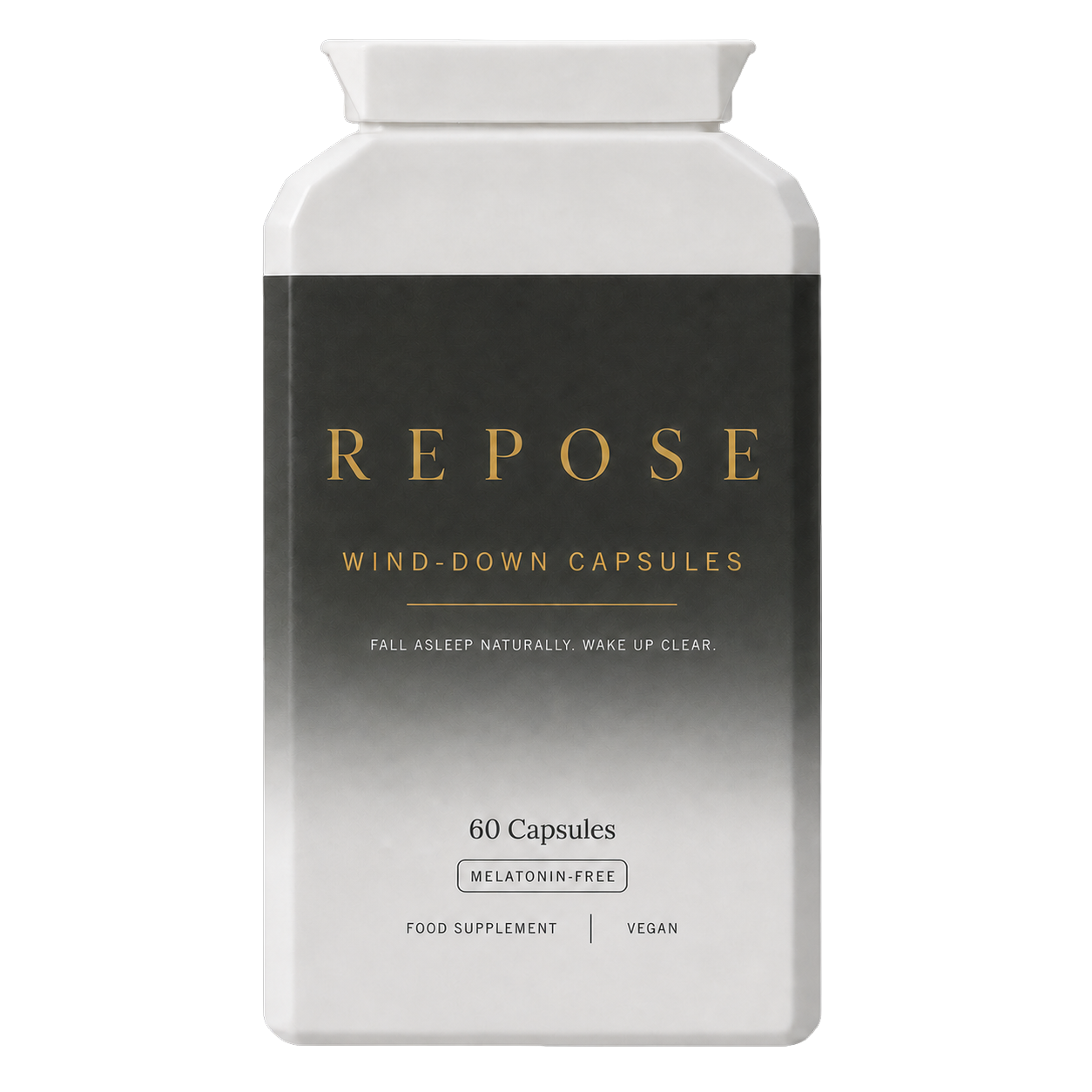 Repose Wind-Down Capsules — 60 capsules, melatonin-free vegan food supplement