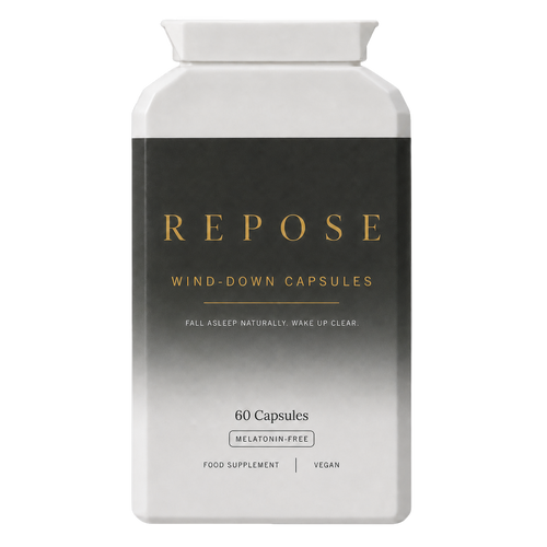 Repose Wind-Down Capsules — 60 capsules, melatonin-free vegan food supplement