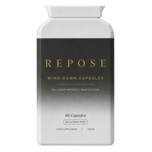 Repose Wind-Down Capsules — 60 capsules, melatonin-free vegan food supplement